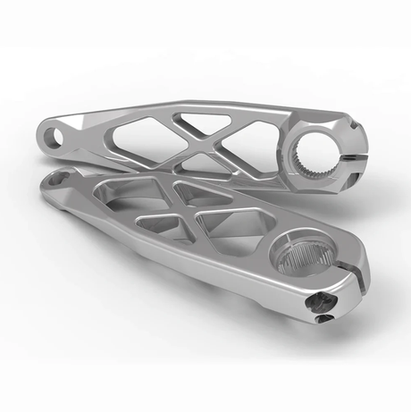 5dev Crank Arms Suits Shimano Ep8 165mm Raw/clear