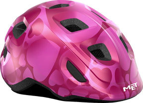 Met Helmet Hooray - Header Card - Pink Hearts [sz:sm (52-55cm)]