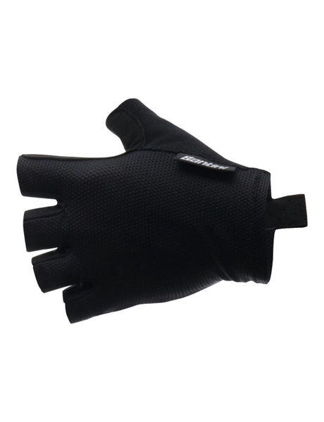 Santini Brisk Short Finger Gloves - Black [sz:small]