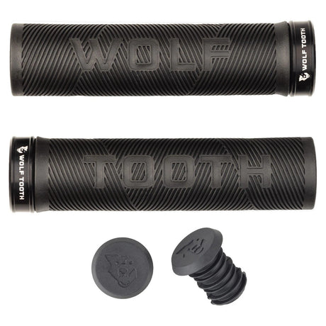 Wolf Tooth Echo Lock-on Grips [cl:blk/blk]