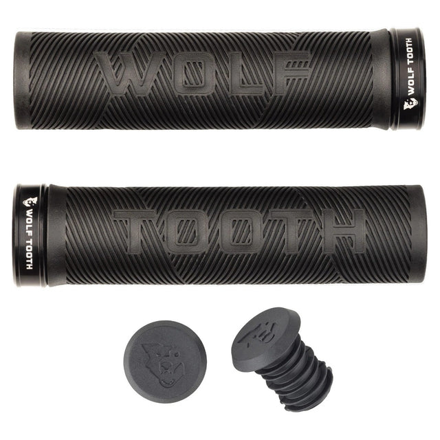 Wolf Tooth Echo Lock-on Grips [cl:blk/blk]