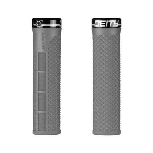 Deity Grips - Lockjaw Lock-on (132mm X 32mm) [cl:grey]