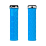 Deity Grips - Lockjaw Lock-on (132mm X 32mm) [cl:blue]