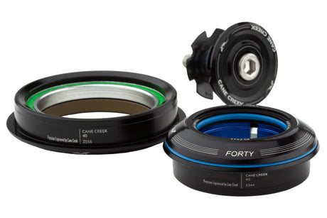 Cane Creek 40 Series Tapered Assembly (zero Stack) Zs44/28.6 H8 - Zs56/40 Black (baa0533k)