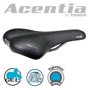 Acentia Saddle - Gel Comfort - Fortis (length 285mm X Width 155mm)