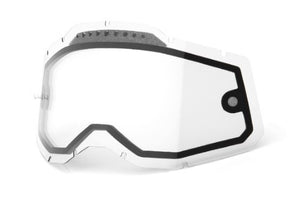 Ride 100% Lens Gen2 Rc/aci/st, Duale Pane Vented - Clear