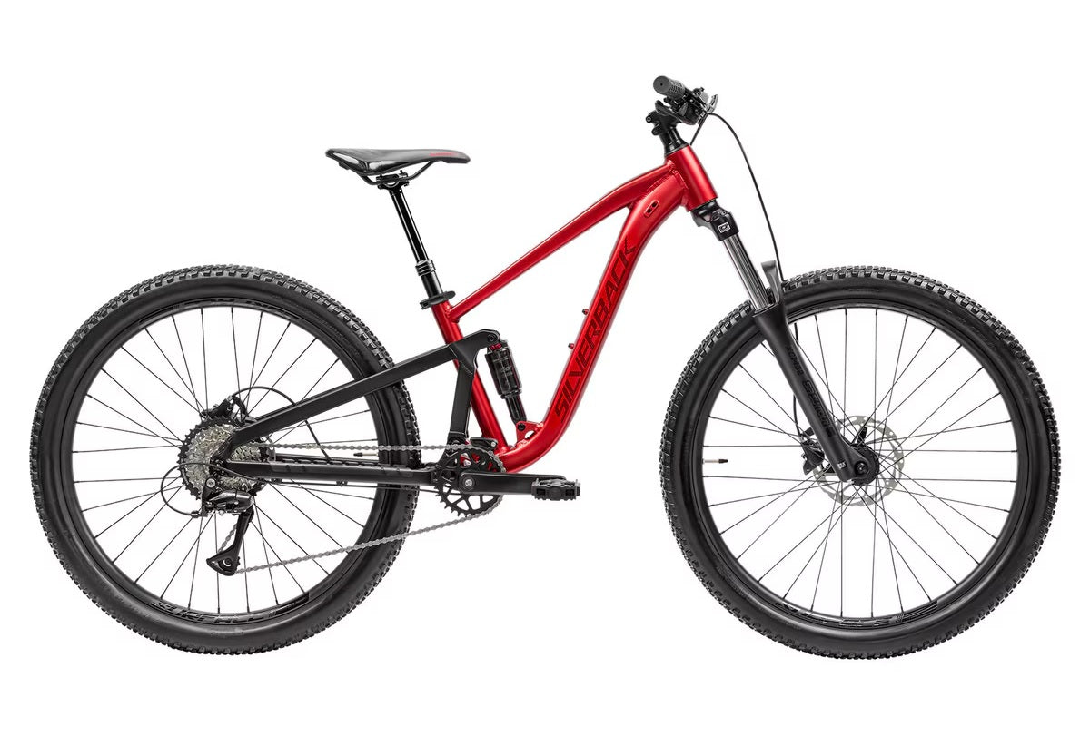 Silverback 2026 Se Series Trail 26d - 26" Trail Bike - Satin Watermelon Red [sz:x-small Wh Sz:26"]