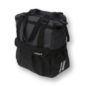 Basil Shopper Xl Pannier Bag - 20l Black