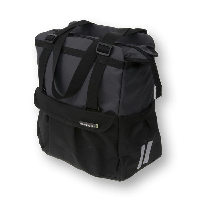 Basil Shopper Xl Pannier Bag - 20l Black