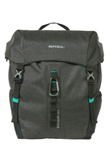 Basil Discovery Single Pannier Bag 9l - Black - 365d