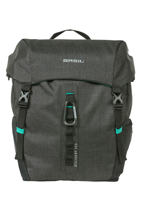 Basil Discovery Single Pannier Bag 9l - Black - 365d