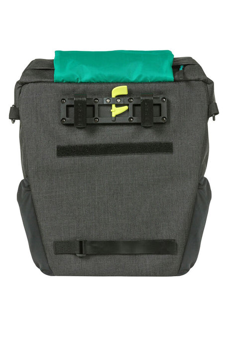 Basil Discovery Single Pannier Bag 9l - Black - 365d