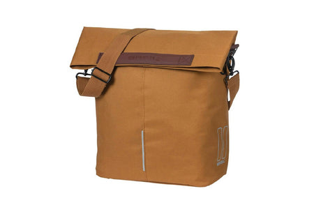 Basil City Shopper Pannier Bag - 16l - Camel Brown