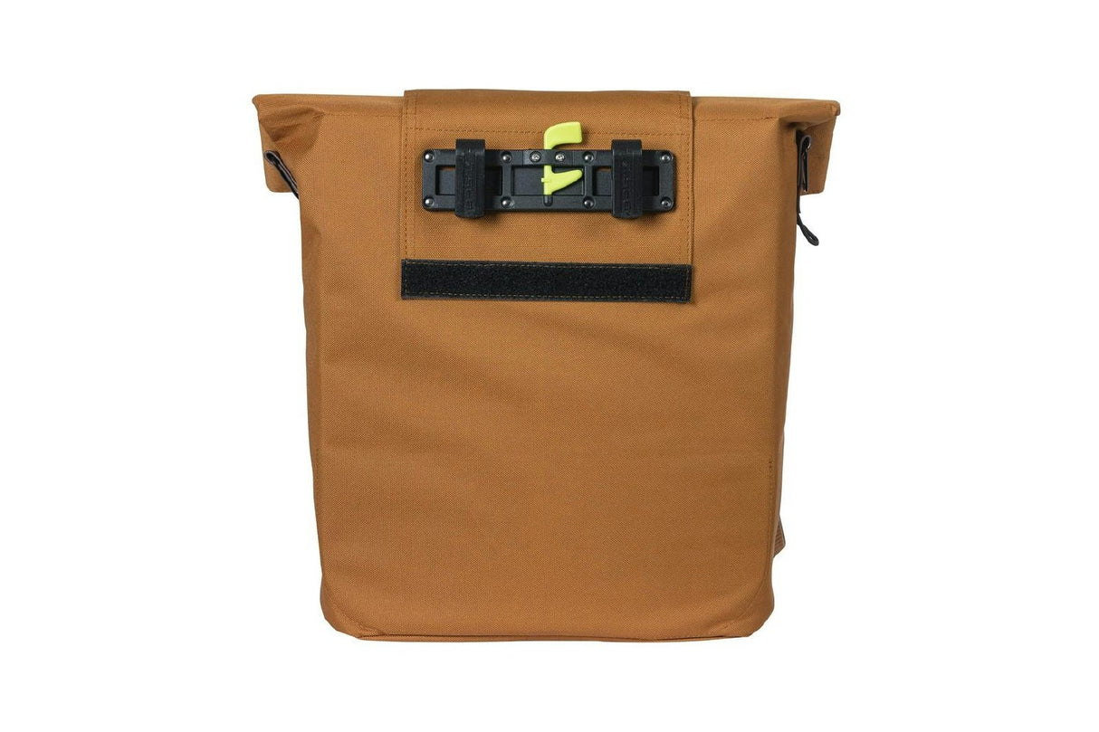 Basil City Shopper Pannier Bag - 16l - Camel Brown