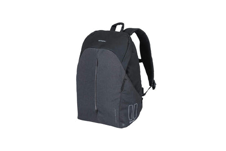 Basil B-safe Commuter Backpack - With Led Light - Black (dames Nordlicht)