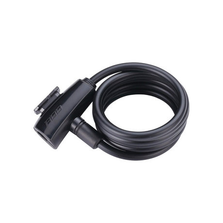 Bbb Quicksafe Bike Lock 8mm X 1500mm (key Lock) [cl:black]
