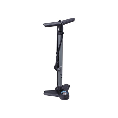 Bbb Floor Pump - Airboost Steel Inc Guage - (bmp-21) [cl:grey]