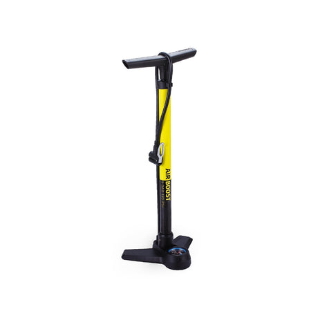 Bbb Floor Pump - Airboost Steel Inc Guage - (bmp-21) [cl:yellow]