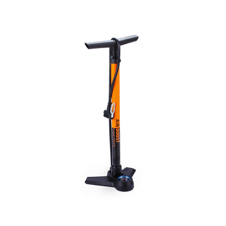 Bbb Floor Pump - Airboost Steel Inc Guage - (bmp-21) [cl:orange]