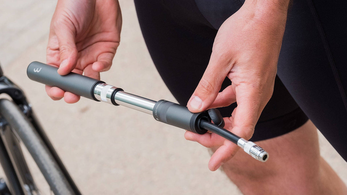 Bbb Pump - Samurai  Telescpopic Alloy 210mm Grey (bmp-50)