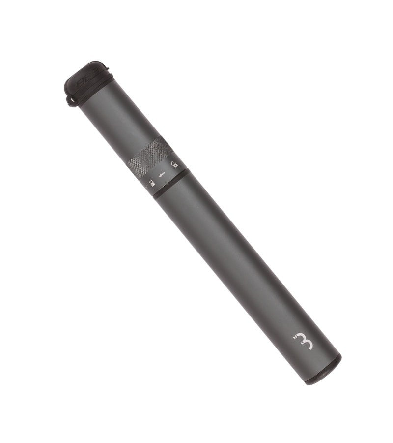 Bbb Pump - Samurai  Telescpopic Alloy 210mm Grey (bmp-50)