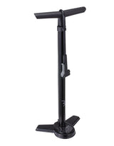 Bbb Floor Pump - Airsteel Extra Tall  - Dual Head 3.0 Inc Large Guage (bfp-27) [cl:black]