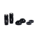 Bbb Valve Caps Corecap - (convert Presta To Shrader) Pair [cl:black]