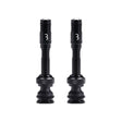 Bbb Valve Caps Corecap - Complete Tubeless Valve Set - (converts Presta To Shrader) Pair [cl:black]