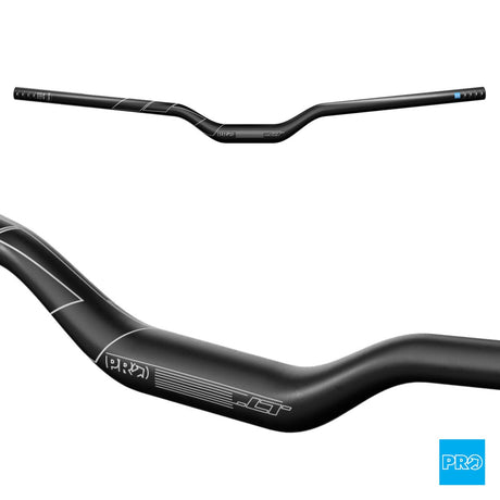 Pro Handlebar Lt Rise Alloy Black [cl Dia:31.8mm Rs:40mm Wd:800mm]