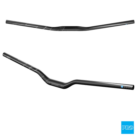 Pro Handlebar Lt Rise Alloy Black [cl Dia:31.8mm Rs:40mm Wd:800mm]