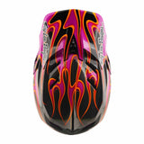 Tld 26.1 D4 Carbon Helmet - Mips Torched Carbon / Magenta [sz:med / Lge]