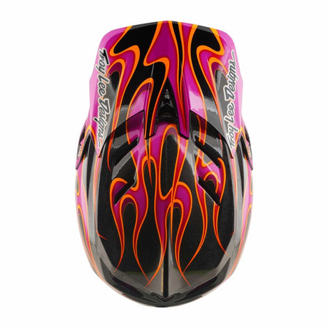 Tld 26.1 D4 Carbon Helmet - Mips Torched Carbon / Magenta [sz:med / Lge]
