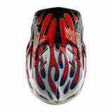 Tld 26.1 D4 Composite Helmet - Mips Overspray White / Red [sz:med / Lge]