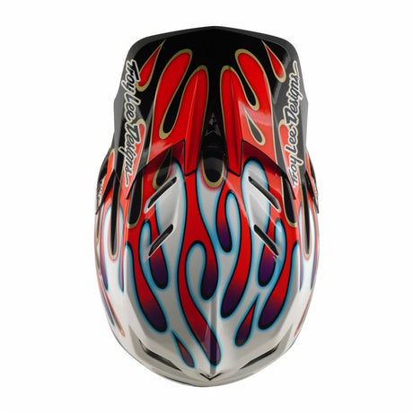 Tld 26.1 D4 Composite Helmet - Mips Overspray White / Red [sz:med / Lge]