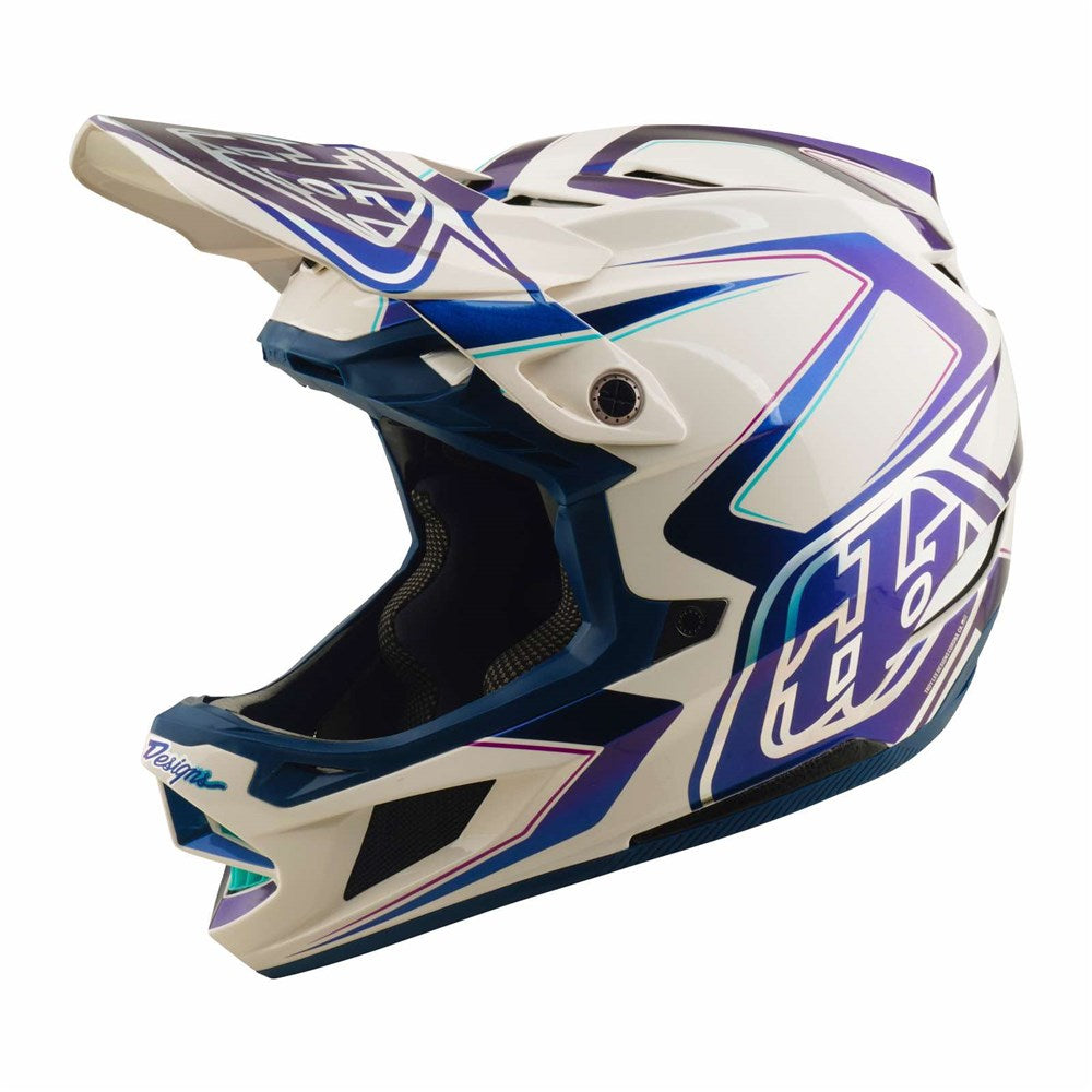 Tld 26.1 D4 Composite Helmet - Mips Flared White / Indigo [sz:med / Lge]