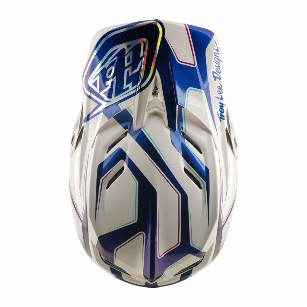 Tld 26.1 D4 Composite Helmet - Mips Flared White / Indigo [sz:med / Lge]