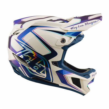 Tld 26.1 D4 Composite Helmet - Mips Flared White / Indigo [sz:med / Lge]