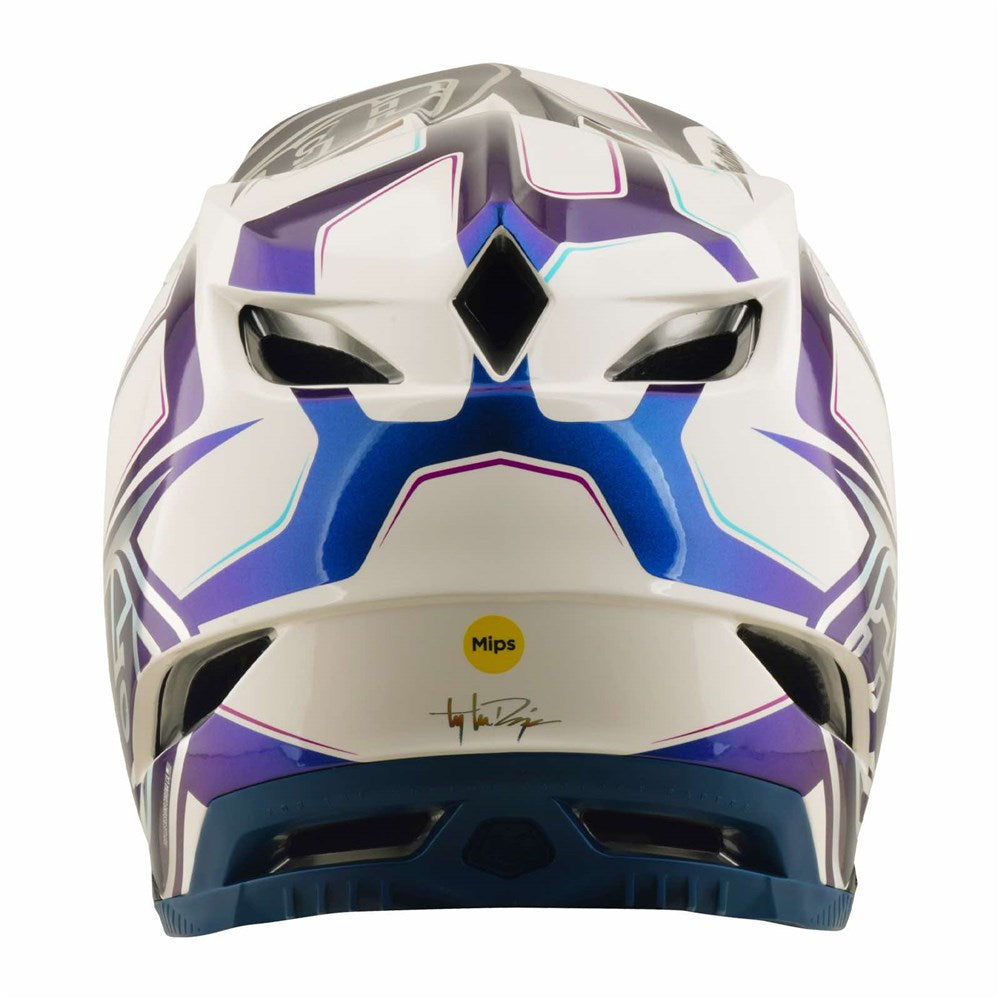 Tld 26.1 D4 Composite Helmet - Mips Flared White / Indigo [sz:med / Lge]