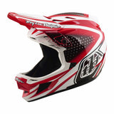 Tld 26.1 D4 Poly Helmet Mips - The Line Fire / White [sz:med / Lge]