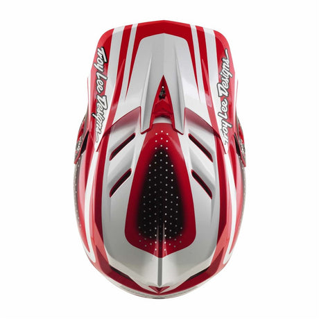 Tld 26.1 D4 Poly Helmet Mips - The Line Fire / White [sz:med / Lge]