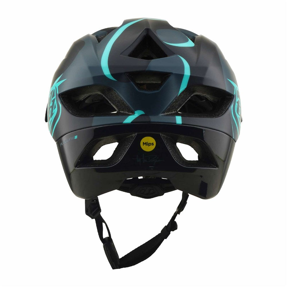Tld 26.1 Flowline Se Helmet - Mips Badge Carbon / Real Teal [sz:m/l]