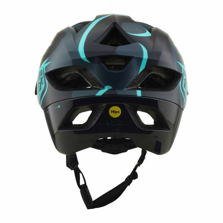 Tld 26.1 Flowline Se Helmet - Mips Badge Carbon / Real Teal [sz:m/l]