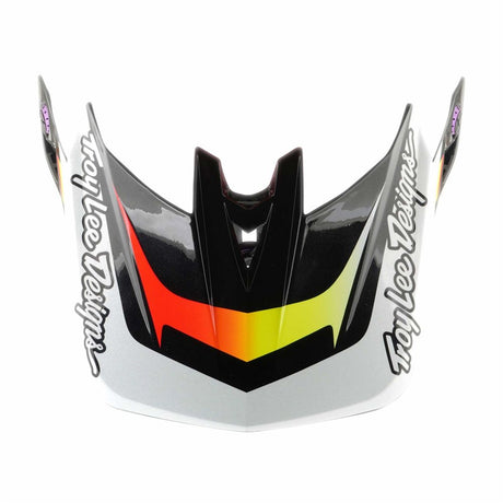 Tld 26.1 D4 Visor - Lined Up Black - One Size Fits All