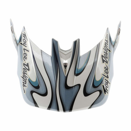 Tld 26.1 D4 Visor - Torched White / Silver - One Size Fits All