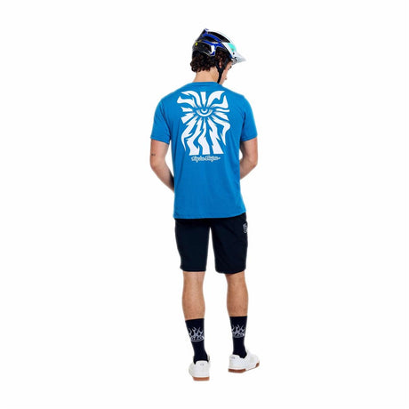 Tld 26.1 Skyline Ride Ss Tee - One Eye Aero Blue [sz:large]