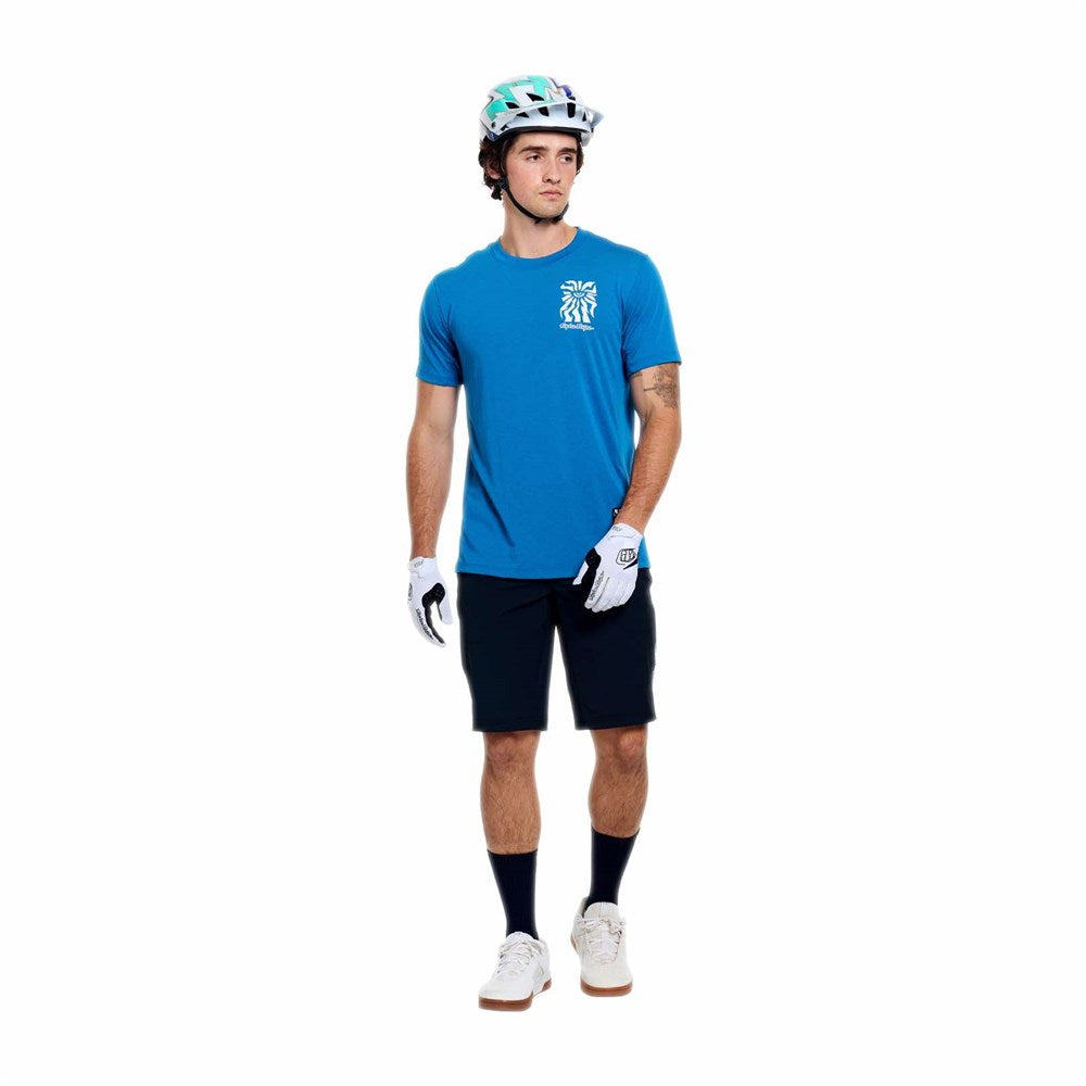 Tld 26.1 Skyline Ride Ss Tee - One Eye Aero Blue [sz:large]
