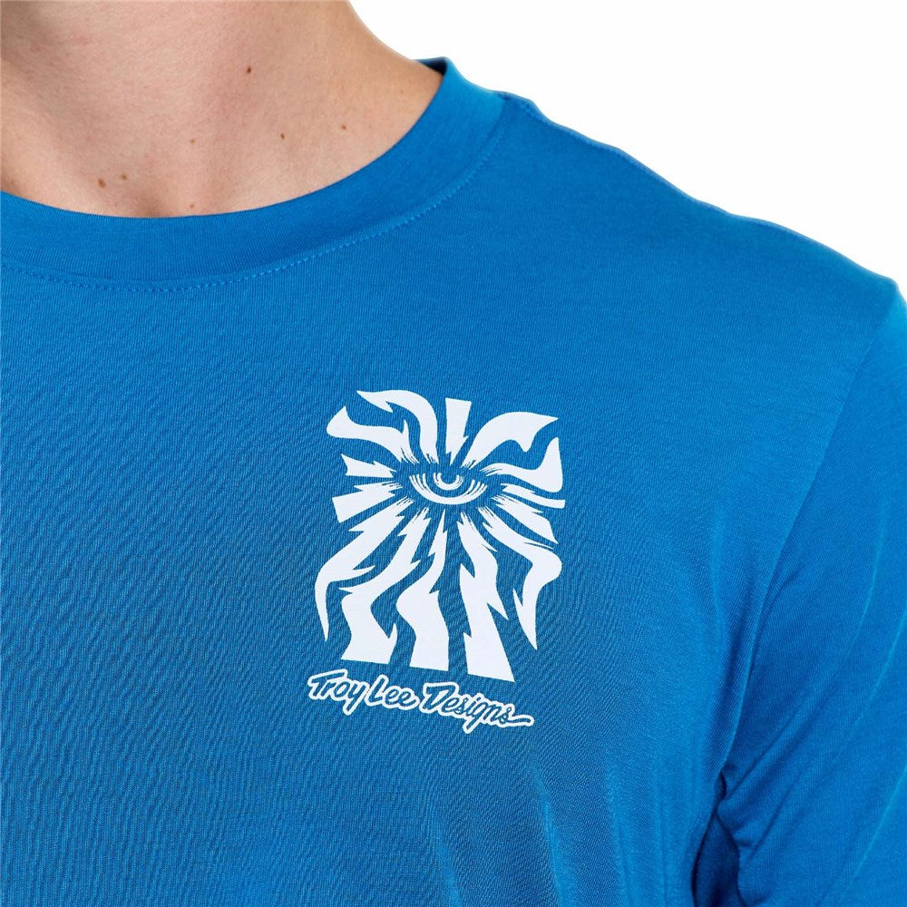 Tld 26.1 Skyline Ride Ss Tee - One Eye Aero Blue [sz:large]