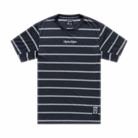 Tld 26.1 Skyline Ride Ss Tee - Checked Out Carbon [sz:large]