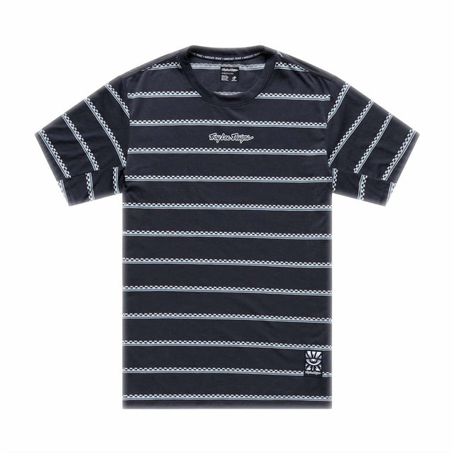 Tld 26.1 Skyline Ride Ss Tee - Checked Out Carbon [sz:large]