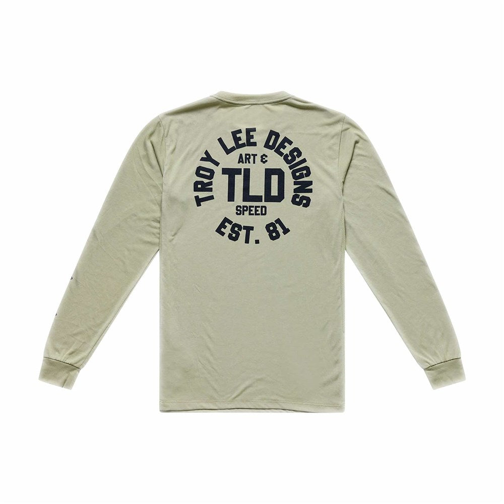 Tld 26.1 Skyline Ride Ls Tee - Stamps Sage [sz:large]